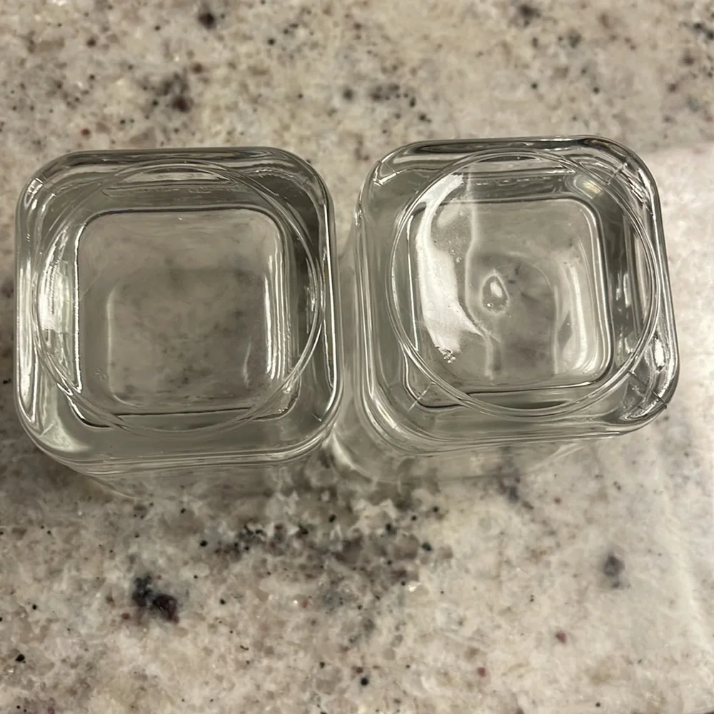 Vintage Crown Royal 2000 Y2K Rocks Glass Low Ball Man Cave Shot Glasses Man Cave